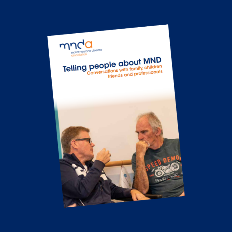 mndassoc's tweet photo. In #Corrie, Paul is struggling to tell his loved ones about his #MND diagnosis. 

There is no right time to tell people, but once you do, it can help everyone begin to adjust together. 

Our booklet can help open conversations about MND in a way that feels right for you.