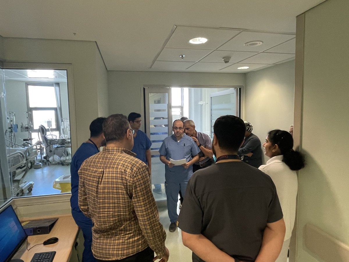 SimEdQ8's tweet image. Thrilled to have been a part of the successful simulation education and debrief workshop that brought together healthcare professionals from various specialties. Collaborative learning and skill-building are key to providing top-notch patient care. #simulationeducation #MedEd