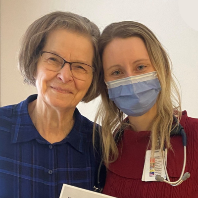 HeartValveCdn's tweet photo. Virginia was the first patient to get a minimally invasive mitral valve procedure in #Saskatchewan thanks to the advocacy work of Dr. Janine Eckstein.
READ Virginia’s story ➡️ https://t.co/0i7kHN2qnc
@SaskHealth @Jse2230 @CCS https://t.co/4uk9XIv9ja