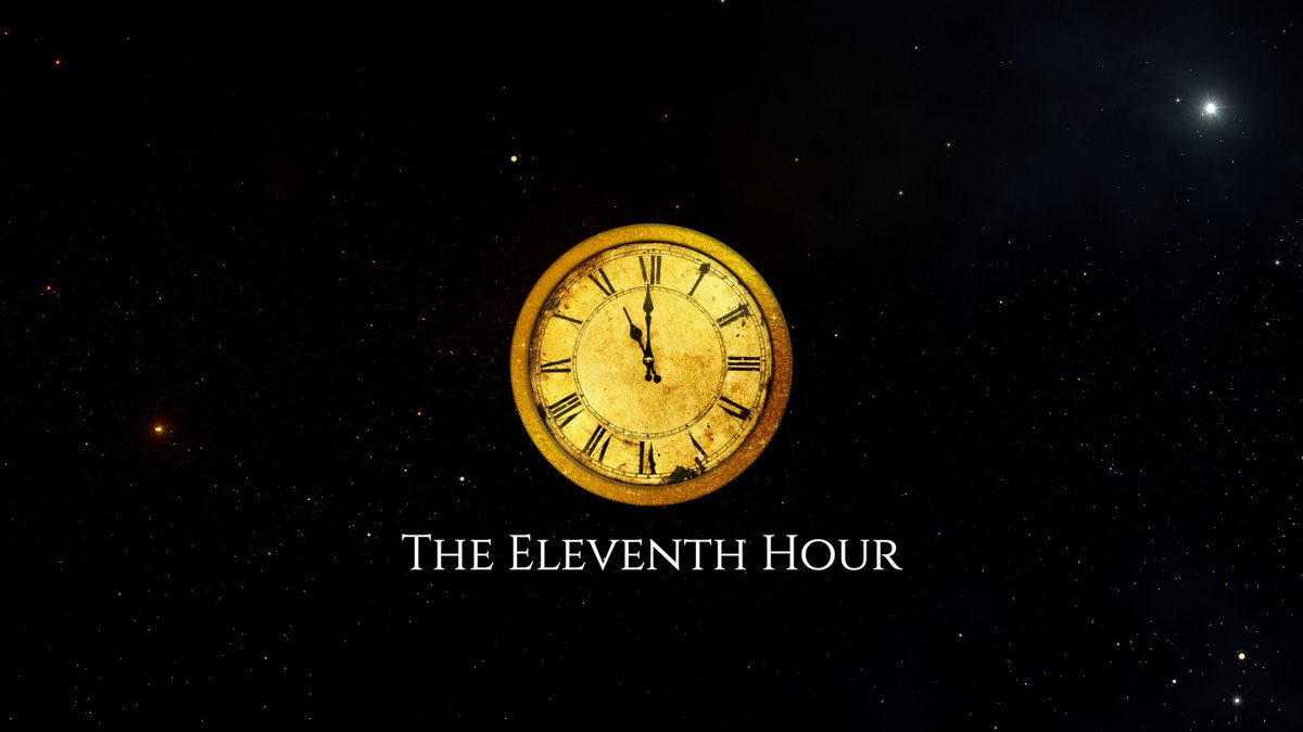Robin_D_Bullock's tweet photo. Tune in at 11:00 AM (CST) to join us LIVE at The Eleventh Hour!

Watch on the official website! - https://t.co/on0XnTTZSp

Watch on Youtube! - https://t.co/T6HsCBpjqr

Note: The Eleventh Hour is a closed session broadcasted live. https://t.co/LQteUqmMjm