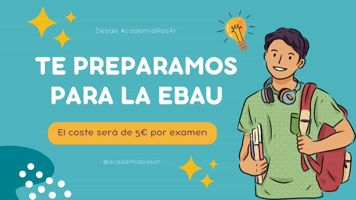 AcademiaPasar's tweet photo. 𝐏𝐑𝐄𝐏𝐀𝐑𝐀𝐂𝐈𝐎𝐍 𝐄𝐁𝐀𝐔

📅 TODOS los sábados de mayo

⏰ De 10 a 13:30

#AcademiaPasAr #EvAU #EBAU #Selectivo https://t.co/vCxhrFYY0H