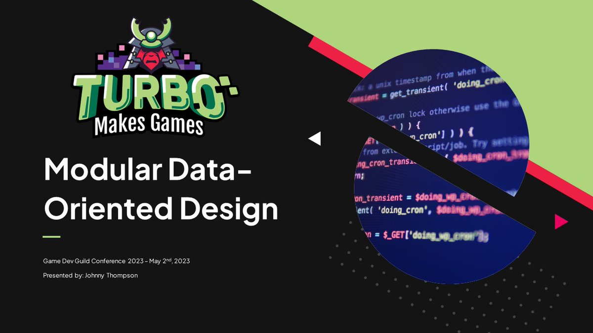 TurboMakesGames's tweet photo. Today is the day I present my talk at @jweimann's #GameDevGuild conference! Talk goes live in about 2.5 hours followed by a live Q&A. You can still get tickets at https://t.co/04T2KIlbwo and use code TURBO20 for 20% off - talk to you there! https://t.co/QTvUxXUXd4