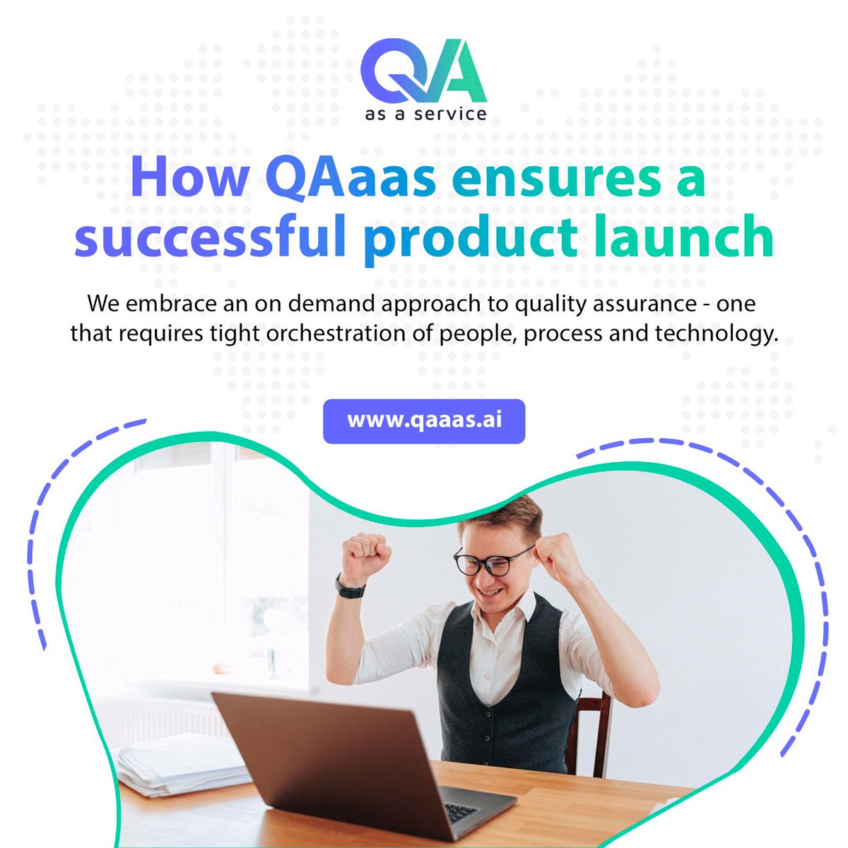 QaaasAi's tweet photo. Get high software success rate with QAaas.

#QAaaS #testing #QA #Testautomation #softwaredevelopment #DevOps #softwaretesting #qualityassurance #software https://t.co/1JHoWsxrr1