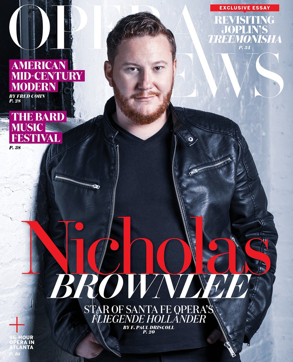 OPERA NEWS (@operanews) on Twitter photo American bass-baritone Nicholas Brownlee, who sings Wagner's Dutchman this season <a href="/santafeopera/">Santa Fe Opera 🌈⚡️🌵 open-air opera #SantaFeOpera</a>, is our June cover star.
"The whole career is about betting on yourself."
Read the full story in our June issue!
📸 : Darío Acosta American bass-baritone Nicholas Brownlee, who sings Wagner's Dutchman this season <a href="/santafeopera/">Santa Fe Opera 🌈⚡️🌵 open-air opera #SantaFeOpera</a>, is our June cover star.
"The whole career is about betting on yourself."
Read the full story in our June issue!
📸 : Darío Acosta