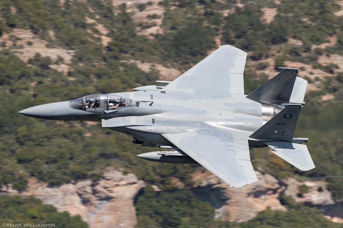 Ingleton_radar's tweet image. Was superb to catch a pair of Saudi F15SAs at low level last week in Greece.  Never thought I&apos;d shoot a &apos;light grey&apos; at low level again! @modgovksa #lowlevel #Greece