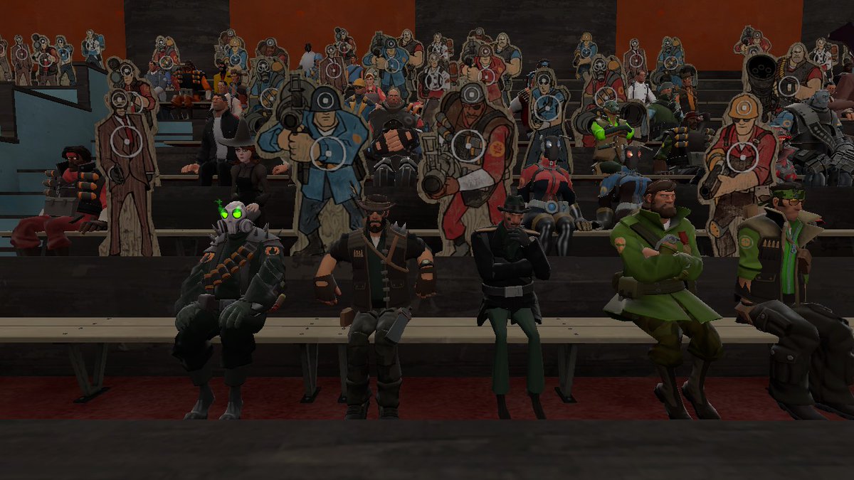 Shelton20_Jack's tweet photo. Here's is my custom audiences at the TF2 Talent Show Featuring: My #GRNTeam #AshleyTheWich #CosmoTheSeedrian #SaveCosmo #Vezon #Goodra #MeggySpletzer #SMG3 and #SMG4 https://t.co/TPvVmpdaW6