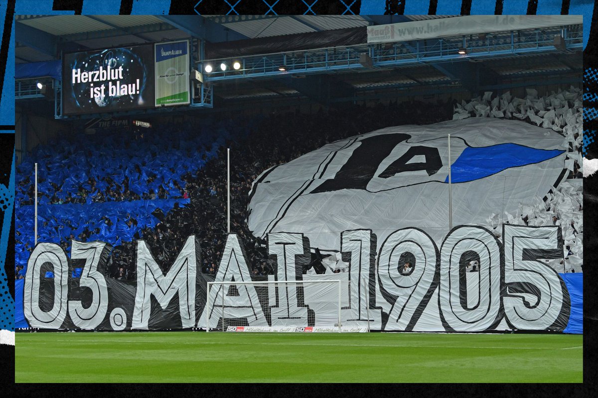 arminia's tweet image. Alles Gute zum 118., Arminia Bielefeld! 🖤🤍💙
#immerdabei