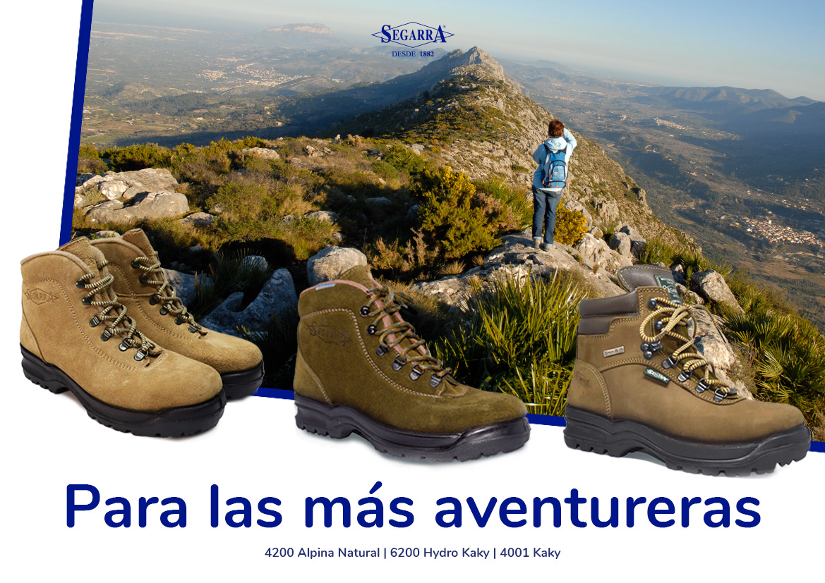 Querida Mamá aventurera, este regalo es para ti⛰

Se acerca el Día de la Madre, si quieres sorprenderla, regálale unas botas de trekking para explorar la naturaleza con el confort y protección que necesita🥾

segarra.es
