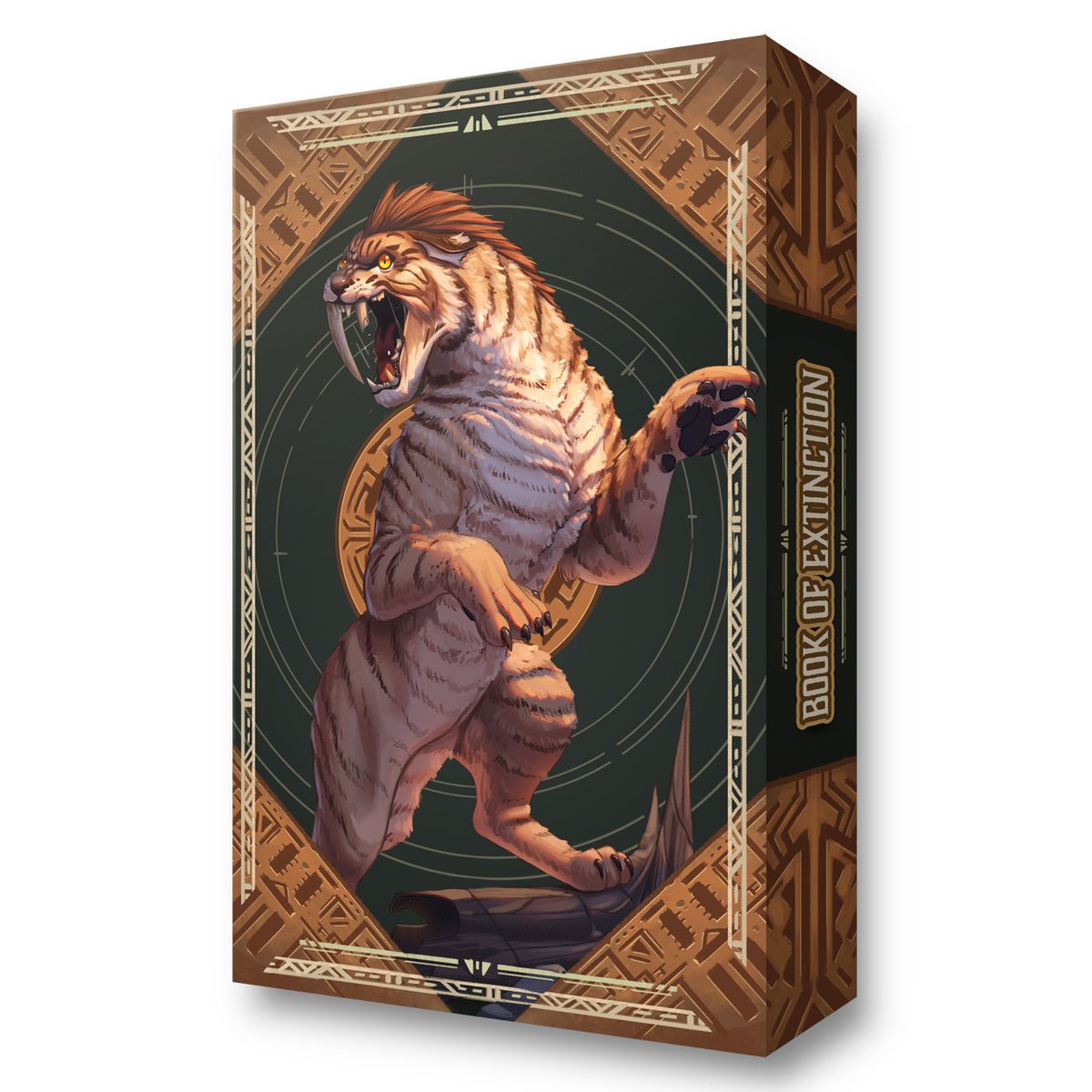 SparkOtter's tweet photo. In the final stages of getting our digital fulfillment together for #BookofExtinction - managing spreadsheets gets way easier when you know people get goodies like these when you're done! #dnd #Sabertooth #eucladoceros https://t.co/rjpseZSGs9