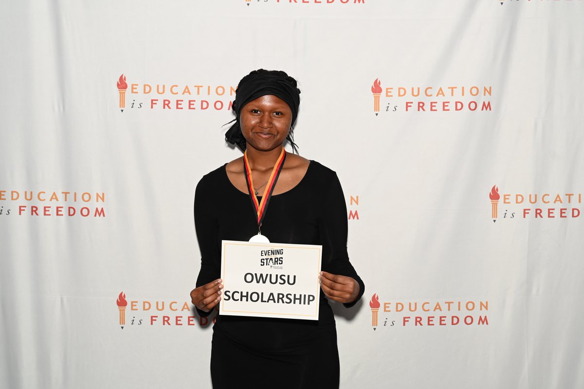 EIF_Pinkston's tweet photo. Congratulations to Miracle Ntabo from @LGPinkstonHS for winning the OWUSU Scholarship at our 8th Annual Evening with the Stars!
#eif_pinkston https://t.co/ooxWyytLIy
