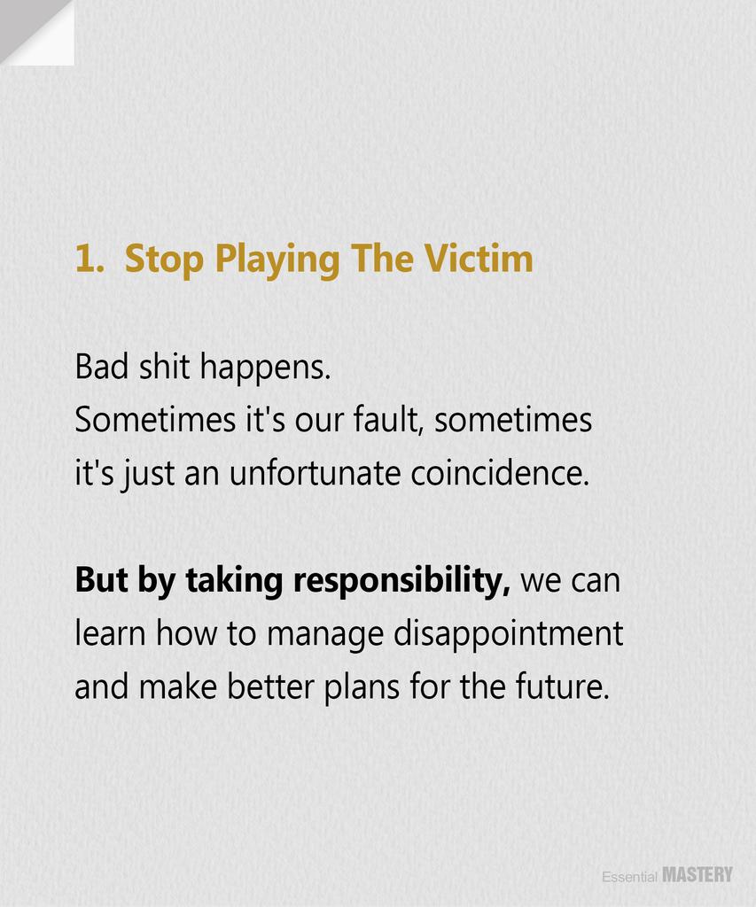 HOW TO UNF*CK YOURSELF, Here's How...

1.