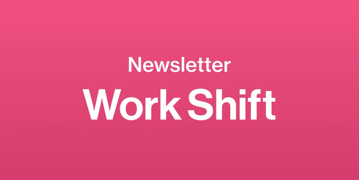 Bloomberg Work Shift tweet media