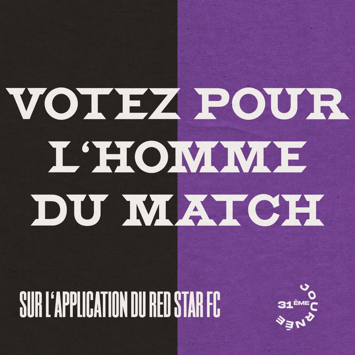 RedStarFC's tweet photo. 🗳️ Donnez-nous votre Audonien du match de la victoire du @RedStarFC face à Versailles avec @Trust_IT_GDC sur l'App de l'Étoile Rouge ⤵️ #FCVRED
