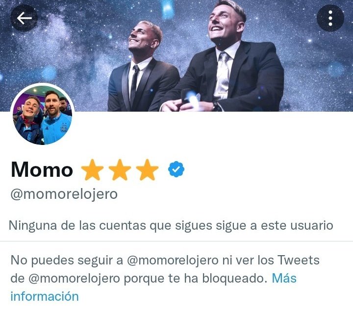 Te quisiste chamuyar a mi novia fantasma y me terminaste bloqueando, sin códigos culo roto que sos