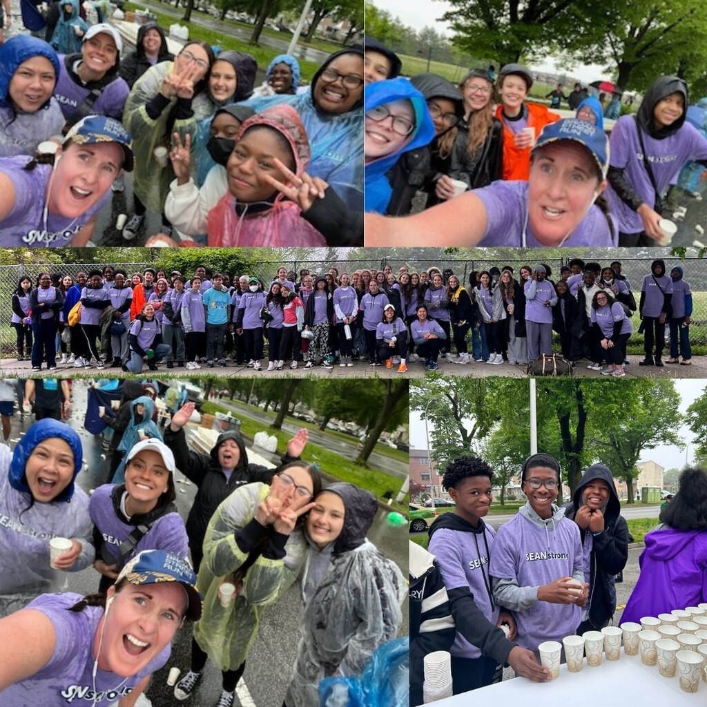 More than 100 CBK and CHS students come out in the rain to volunteer at the mile nine water station of the Broad Street Run on Sunday as part of the SEANstrong Foundation. Student volunteers, who receive service hours for their work, have increased every… instagr.am/p/Crv0UEFM5sm/