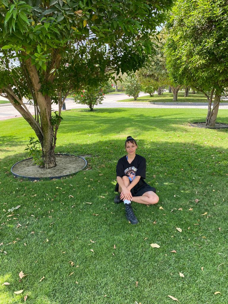 It’s been a crazy journey to come back to Bahrain the first place I decided to write music in when I was 7... lived here with my father who was my best friend... even if he is not here I can feel him every time the sun shines on my face.. hello, goodbye my friend x