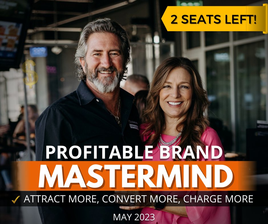 Are you... -Wasting time with the wrong prospects -Cramming your calendar with non-productive meetings -Losing money to spray and pray marketing strategies -Undercharging for your expertise and services This Profitable Brand Mastermind is for you! bit.ly/42iWYKD