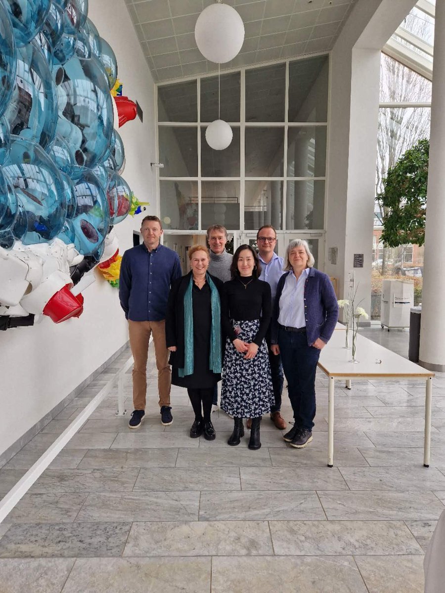 PainResearchDK's tweet photo. Last week, our (now former) PhD fellow Xiaoli Hu defended her PhD thesis, Mechanisms Behind Diabetic Polyneuropathy and Neuropathic Pain in Type 1 Diabetes 🥳 She will now continue her important research efforts at the Danish Pain Research Center as a postdoc https://t.co/DVG3aoP0tE