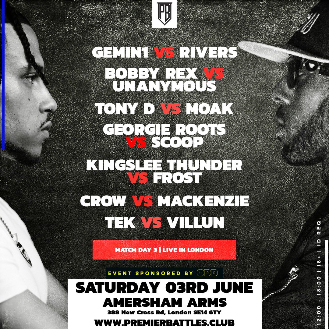 PremierBattle's tweet photo. Don’t forget we’ve got this absolutely STACKED card coming up in London. 

We’re back up North until November after this so you don’t want to miss it!!

Tickets: https://t.co/TLA3d67vtH https://t.co/eOquDgsAPR