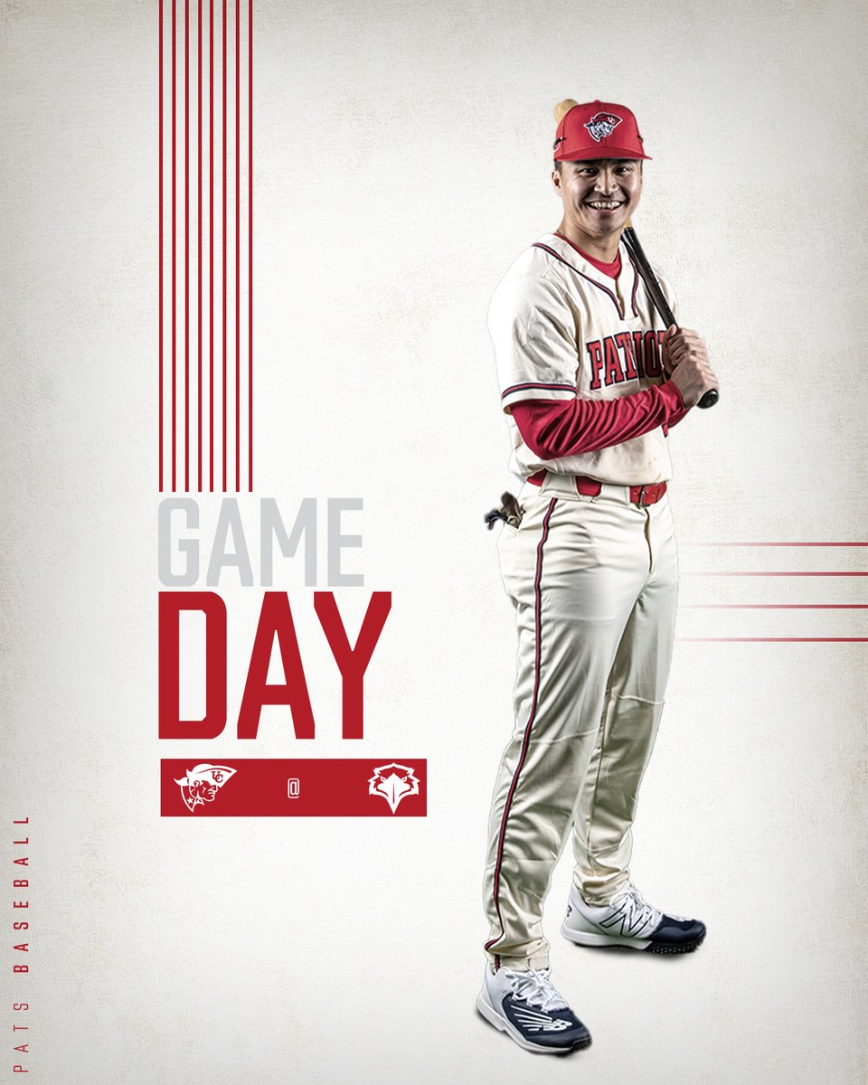 PatsBaseballUC's tweet photo. The Patriots will head north for the first time since 2003 to take on Morehead State. 

📍: Morehead, KY (Allen Field)
🕓: 5 PM
📊: https://t.co/s38LZNlcbk
📽️: https://t.co/P5bwzOxmkv (ESPN+) https://t.co/xFNqqcWy7a