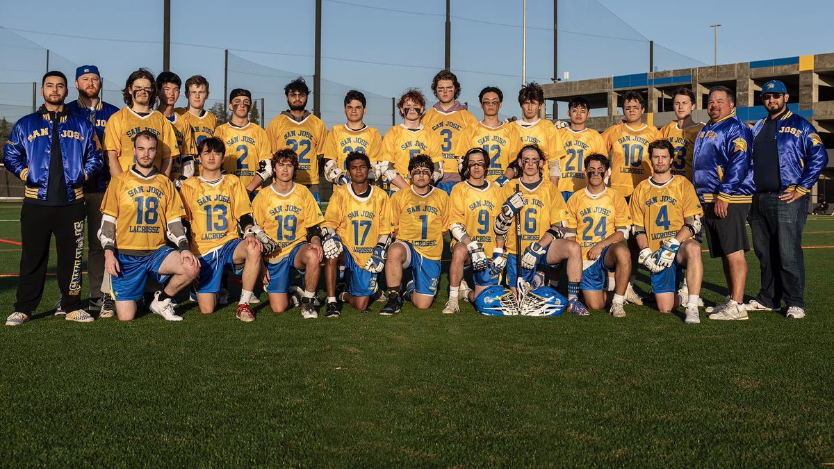 San José State Men's Lacrosse tweet media