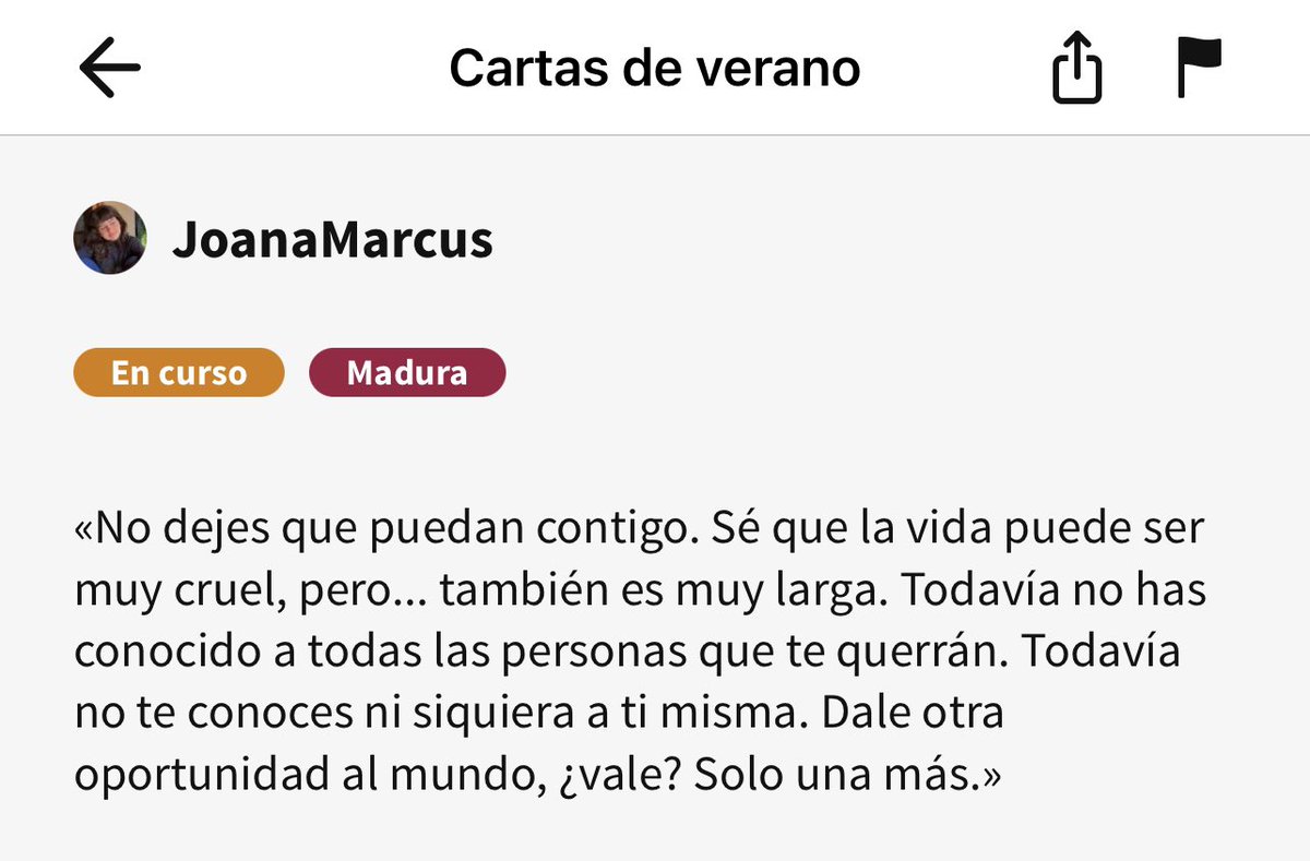 Joana Marcús🍂 tweet media