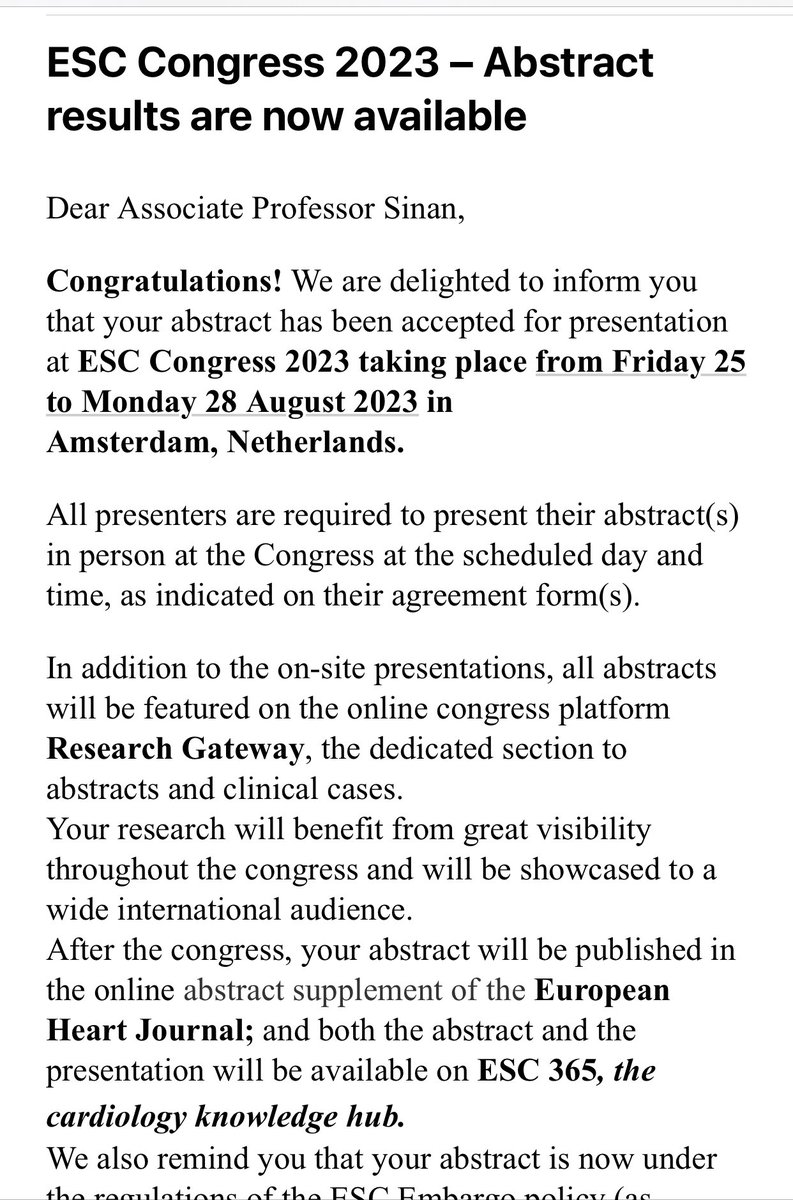 umityasarsinan1's tweet photo. Happy to announce that our work ‘the effect of iron deficiency on RV function in ADHF pts’ has been accepted as moderated poster in #ESC2023 🎉🎊
@kemal_engn @escardio https://t.co/oaVfYVuCkd