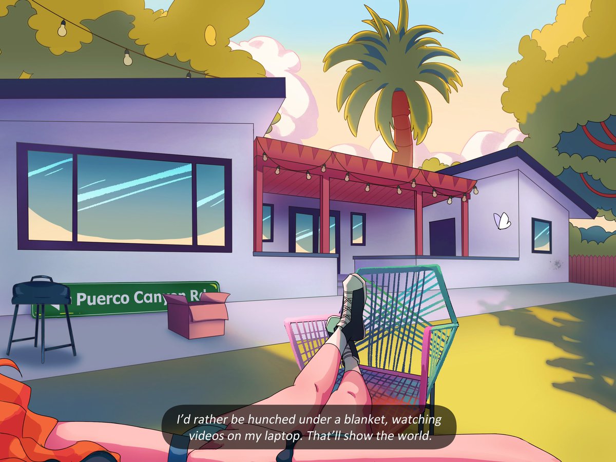 BALoney's tweet photo. What stays with you?

🌴 Honesty Hour at Surfrider Beach 🌅 is available now!

🪴 a farewell short-story art series by @annearrt and me about four friends packing up their house, sharing secrets, enjoying the mems &amp; having tough conversations in the heat of a summer afternoon 📦 https://t.co/0NNH5jGMVb