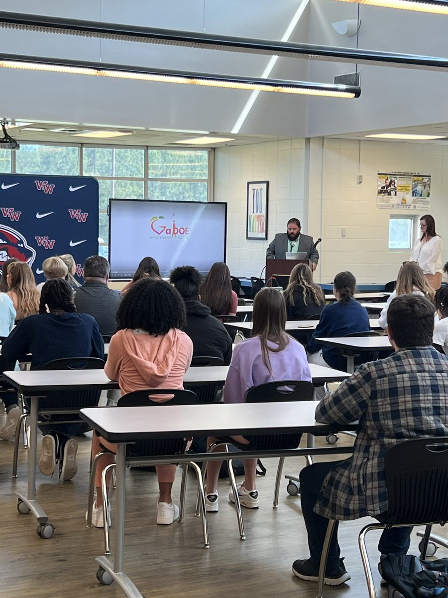 What a beautiful signing ceremony for the Future Educators from Woodstock High School! Congratulations young ladies on your commitment to the education profession! <a href="/AtCcsd/">AT_CCSD</a> <a href="/CCEdFoundation/">Cherokee County Educational Foundation</a> <a href="/CherokeeSchools/">Cherokee Co. Schools</a> <a href="/WoodstockCTAE/">Woodstock HS CTAE</a>