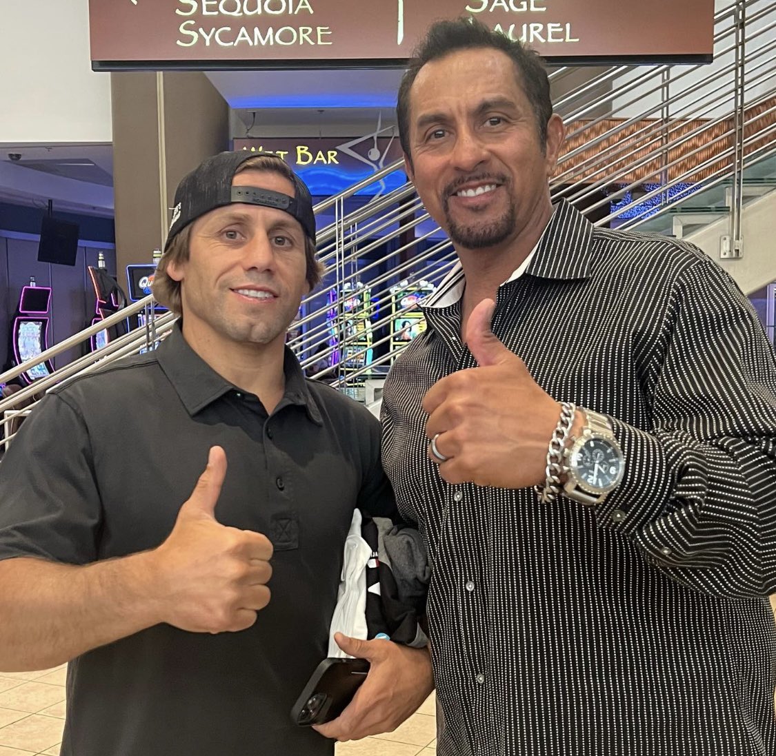 ALWAYS Thumbs Up For RICHIE 👍🏼👍🏼 With #MMA Legend The @ufc Veteran @UrijahFaber 👊🏼 #EveryFighterHasAVoice #TheFightersVoice #TheOnlyVoiceThatMatters #TU4R 😇 @A1combat @UFCFightPass @Tachipalace