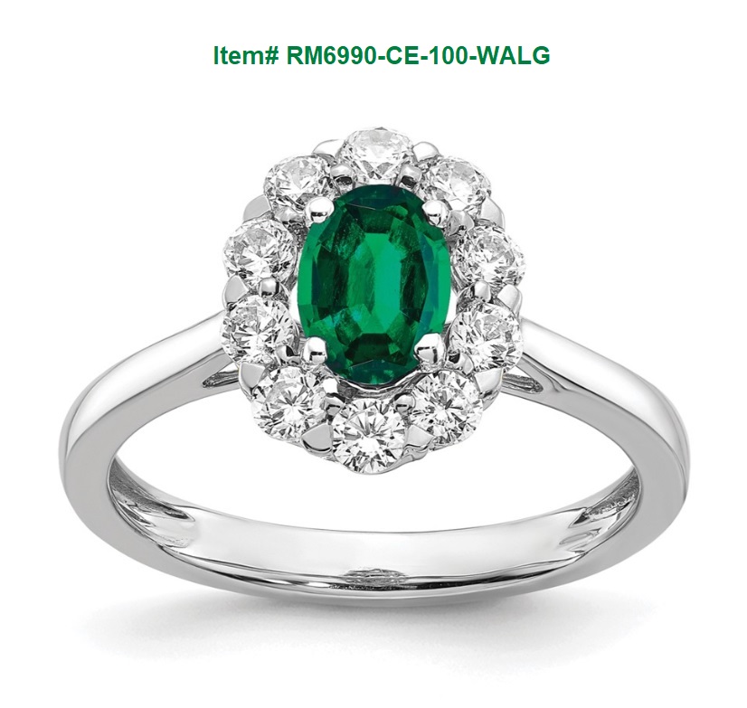 ServiceMerch's tweet image. A symbol of wealth, abundance, love, passion, success and wisdom – Emerald is the birthstone for May.  This beautiful green gemstone is perfect for Spring. #emerald #birthstone #springtime #birthday  Shop today at ServiceMerchandise.com