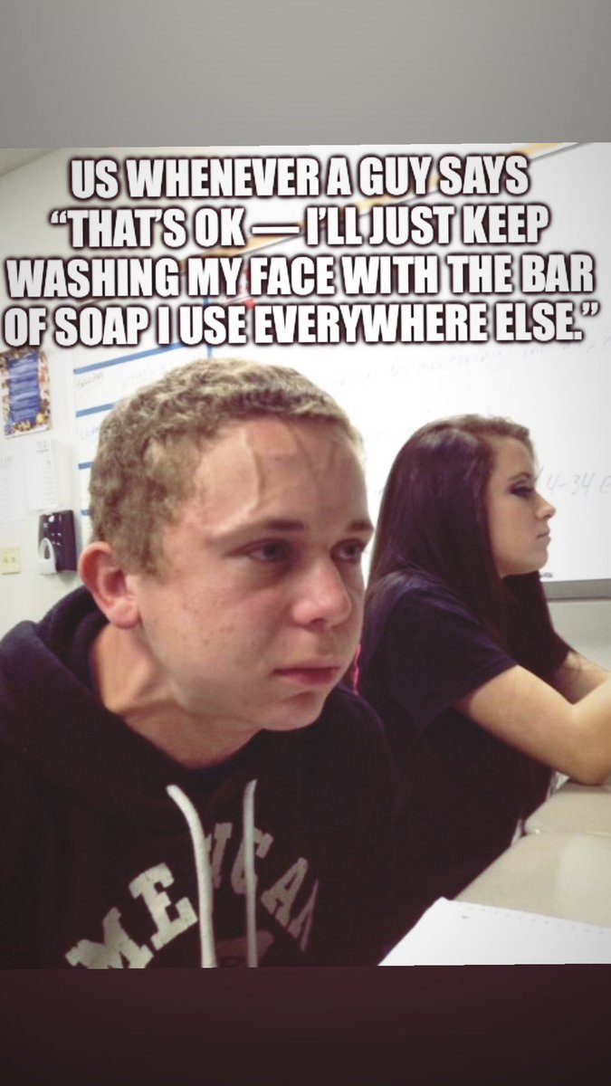 Or go ahead and continue using that curly hair-laden bar of Irish Spring on your face two hours after it visited your roommate’s taint.