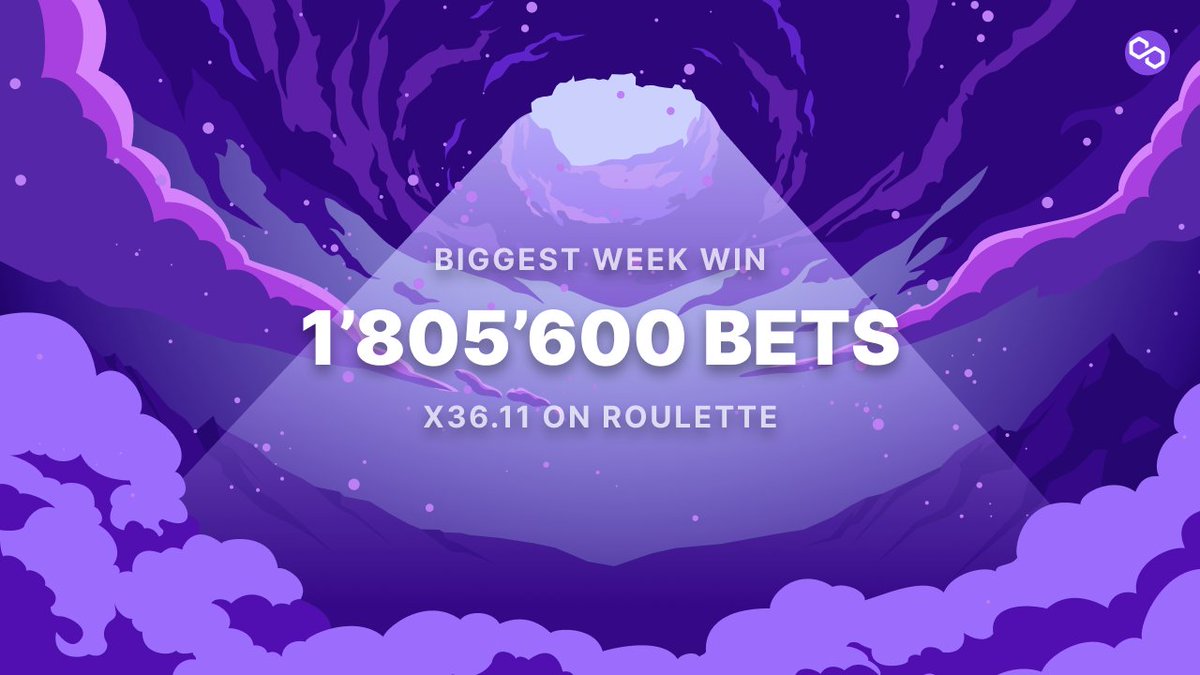 BetSwirl's tweet photo. 🎱 Last week biggest win: 1'805'600 $BETS on Roulette

🔥 From $36.86 to $1.29k!

On #Polygon https://t.co/uKDQrolQVc