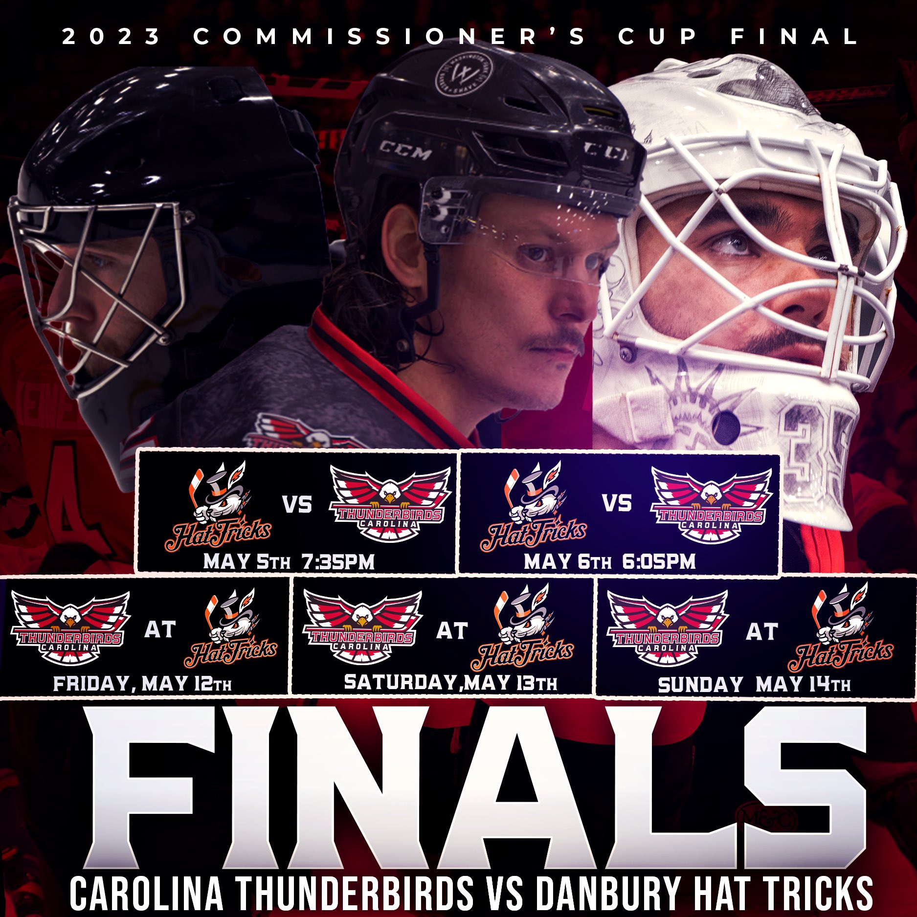 Carolina Thunderbirds on X: And right before playoffs, we all