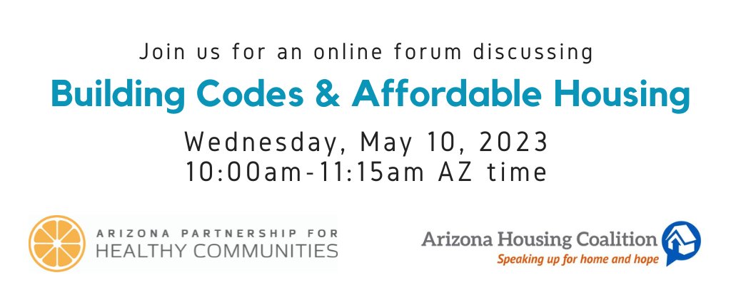 AZHealthyCommunities (@azcommunities) on Twitter photo Register now: Building Codes & Affordable Housing. Learn how we can balance the need to keep people safe and remove the red tape that prevents affordable housing from being built. us02web.zoom.us/webinar/regist… Register now: Building Codes & Affordable Housing. Learn how we can balance the need to keep people safe and remove the red tape that prevents affordable housing from being built. us02web.zoom.us/webinar/regist…
