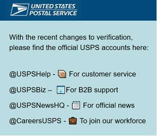 U.S. Postal Service (@usps) on Twitter photo 