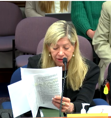 BattleBornProg's tweet photo. .@LisaKrasner4NV explains the necessity of #SB321 which protects the DNA of sexual assault victims from being used for any purpose than to solve the crime and prosecute the offender. #NVLeg https://t.co/IZAV66dxQX