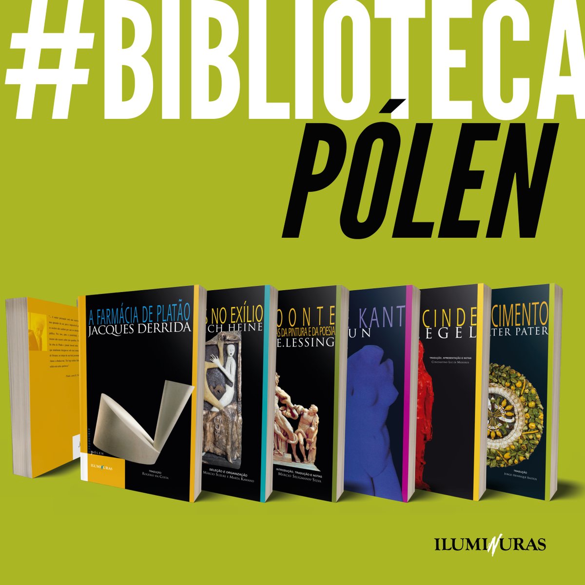 iluminuraslivro's tweet photo. Dica de leitura I Iluminuras
Conheça os títulos já publicados da coleção Biblioteca Polen.
E adquira as obras da coleção com desconto.
Se gostou curta, comente, salve e compartilhe!
#BibliotecaPolen #Filosofia #booktwt #book #livros #editorailuminuras #iluminuras https://t.co/AbwppYVufZ