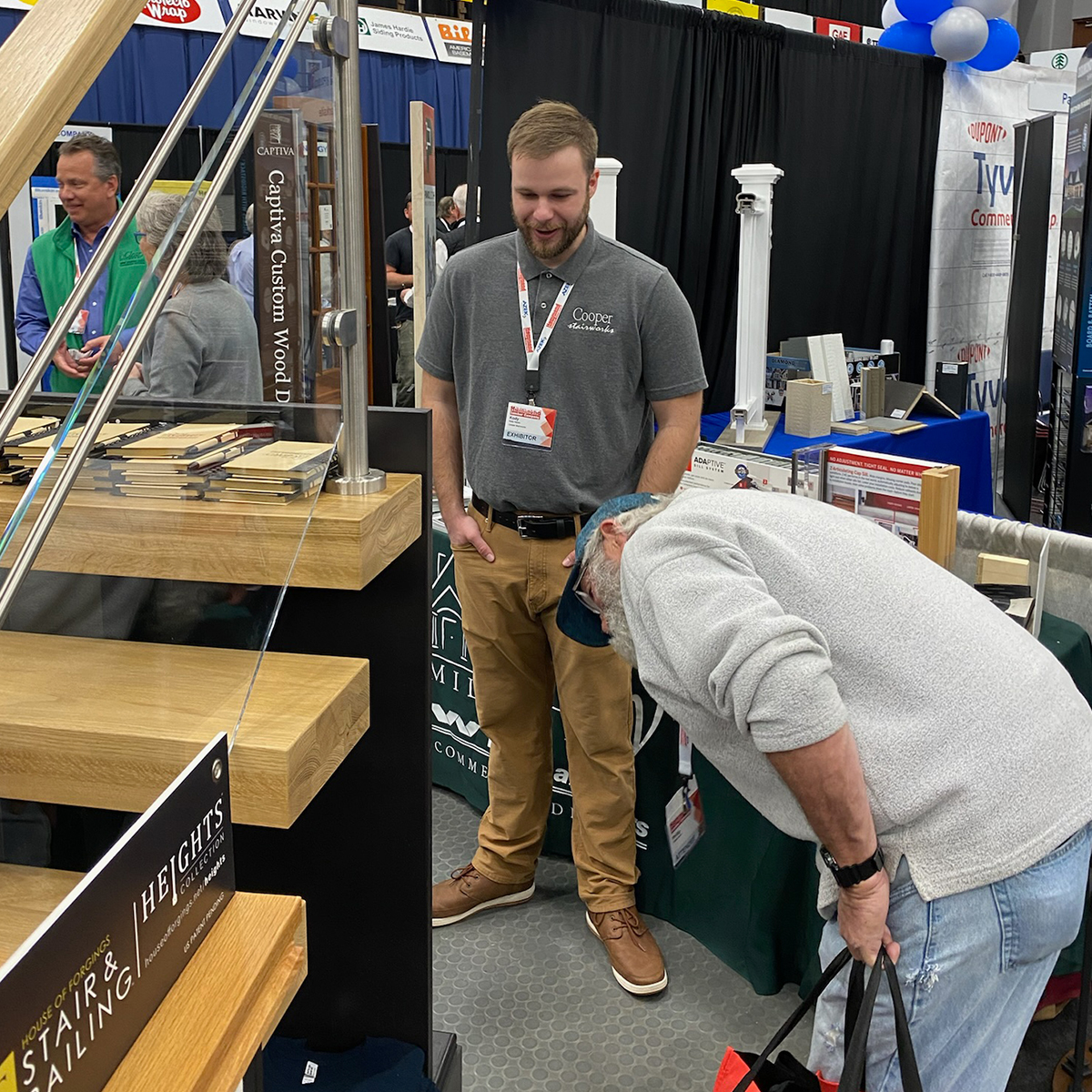 We're thrilled to be showcasing our products at Hammond Lumber's Product Show &amp; Expo! It's an honor to be among such talented industry professionals and have the opportunity to share our products with everyone here. 😃🚪