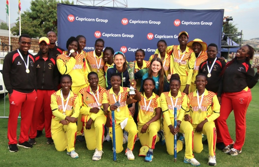Mercy Atim (@mercyatim4) on Twitter photo Congratulations to the Victoria pearls for winning the Capricorn Cup... #UgandacricketAssociation.
#Numberonefun Congratulations to the Victoria pearls for winning the Capricorn Cup... #UgandacricketAssociation.
#Numberonefun