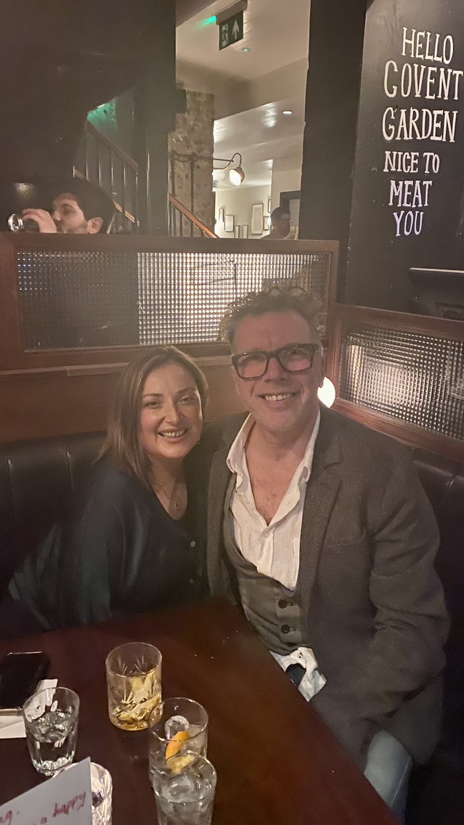 bigbottom's tweet image. So, so much love for an absolute stella performance of #ShirleyValentine with the fabulous @Sheridansmith1 @dukeofyorksLDN a birthday treat from Mrs Fabulous 🫶❤️🤩