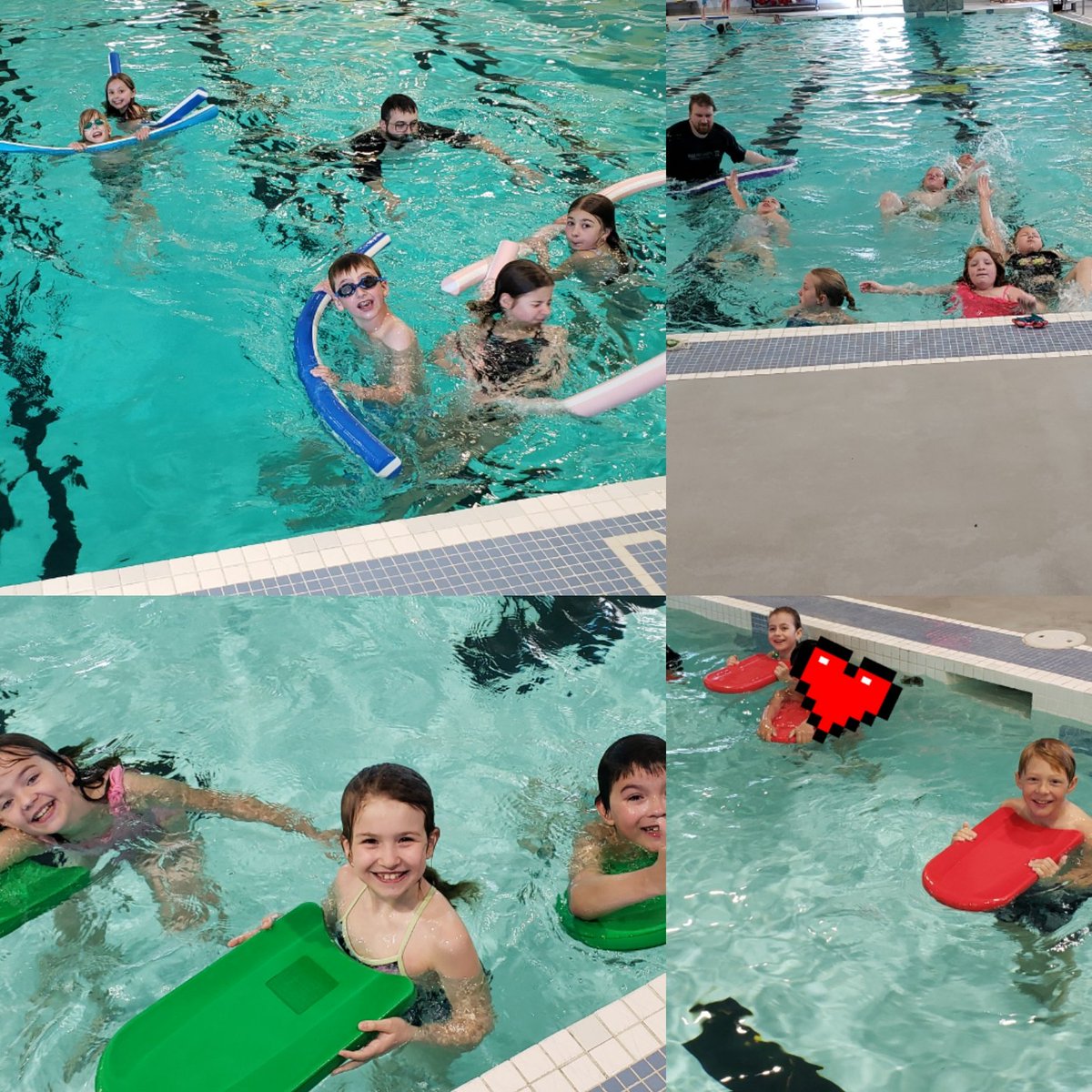 A fantastic first day of swimming lessons <a href="/EJSMSchool/">Ecole J S McCormick</a>