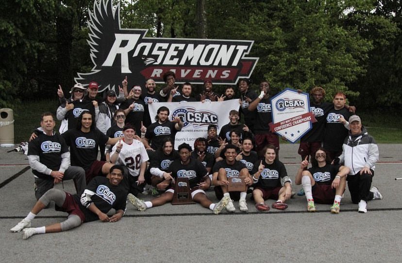 Congratulations to our Men’s Lacrosse team for winning the CSAC championship on Saturday for the first time in program history! Mason Dennis is honored as MVP of the CSAC championship. The team advances to host the NECC Championship game on Saturday, 5/6 at 1pm!