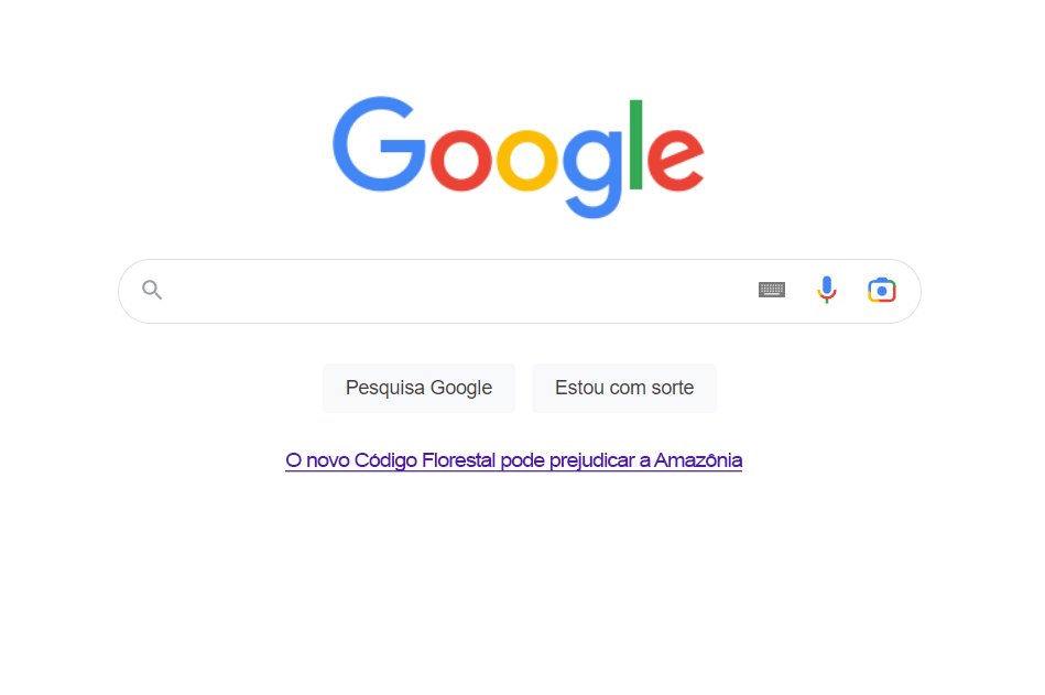 AlexdaMatta_'s tweet photo. O ano é 2019.

Bolsonaro e Ricardo Salles querem aprovar um novo Código Florestal, que diminui o % de reserva legal na Amazônia.

A comunidade internacional reage muito mal (big techs inclusas), com direito a nota oficial na página inicial do google. + https://t.co/8Su8eY71tF