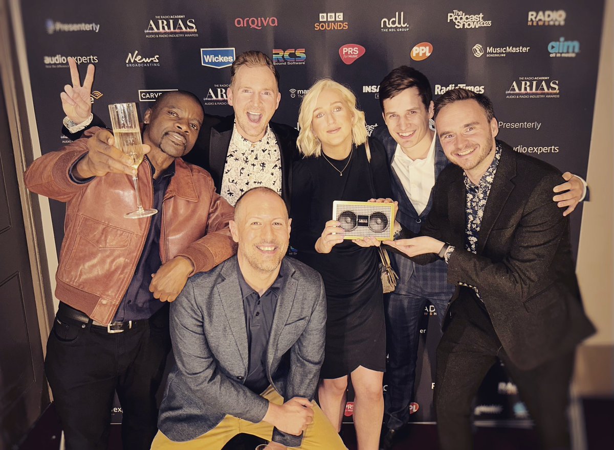 🥇Tonights #ukarias = simply mind blowing!!!🥇What an honour to win GOLD again for @bbc1xtra - all thanks to our ridiculously creative team and the wonderful @radioacademy 🙏