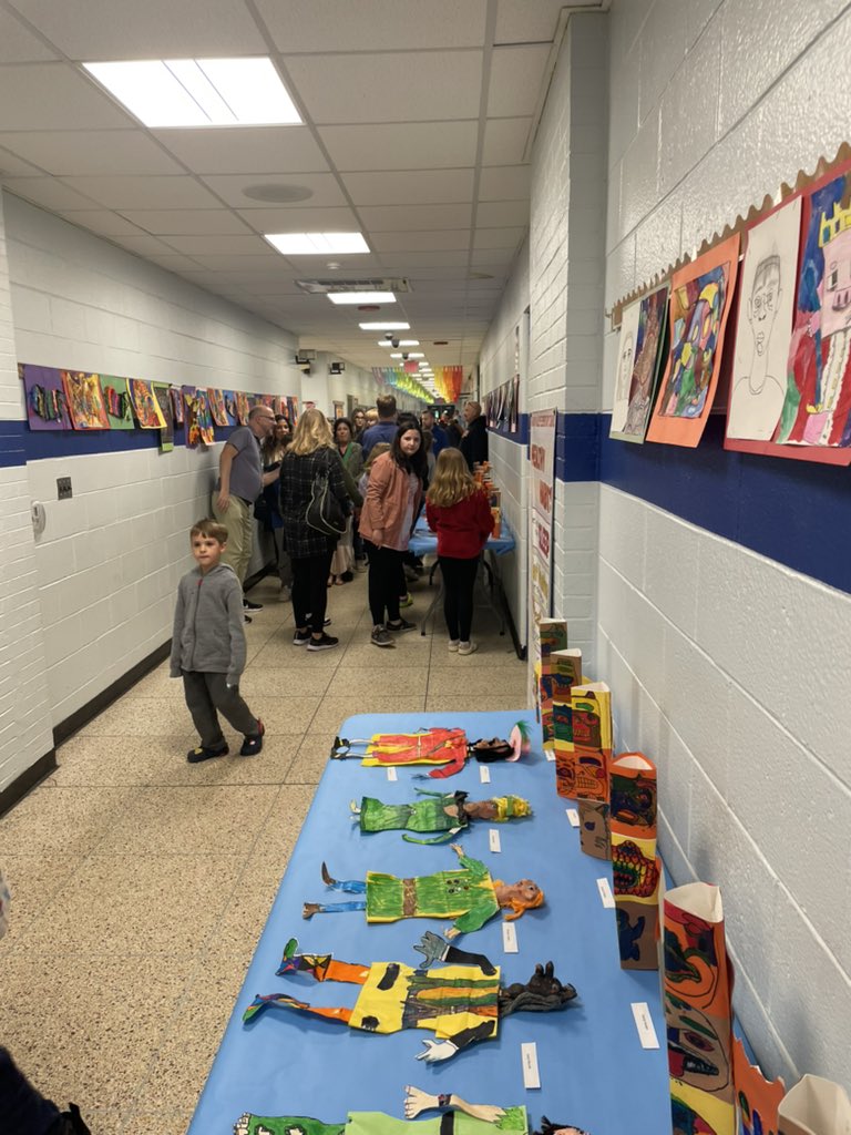 It’s the annual Science Fair/Art Show at RVS. Thanks to Mrs. Iannello and Mr. Cummings for their continued efforts to make this a spectacular event for the community. #RVSgetsitdone #Hazletproud