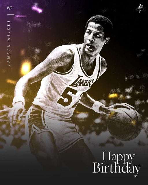 Legend. Happy Birthday Jamaal Wilkes.

 