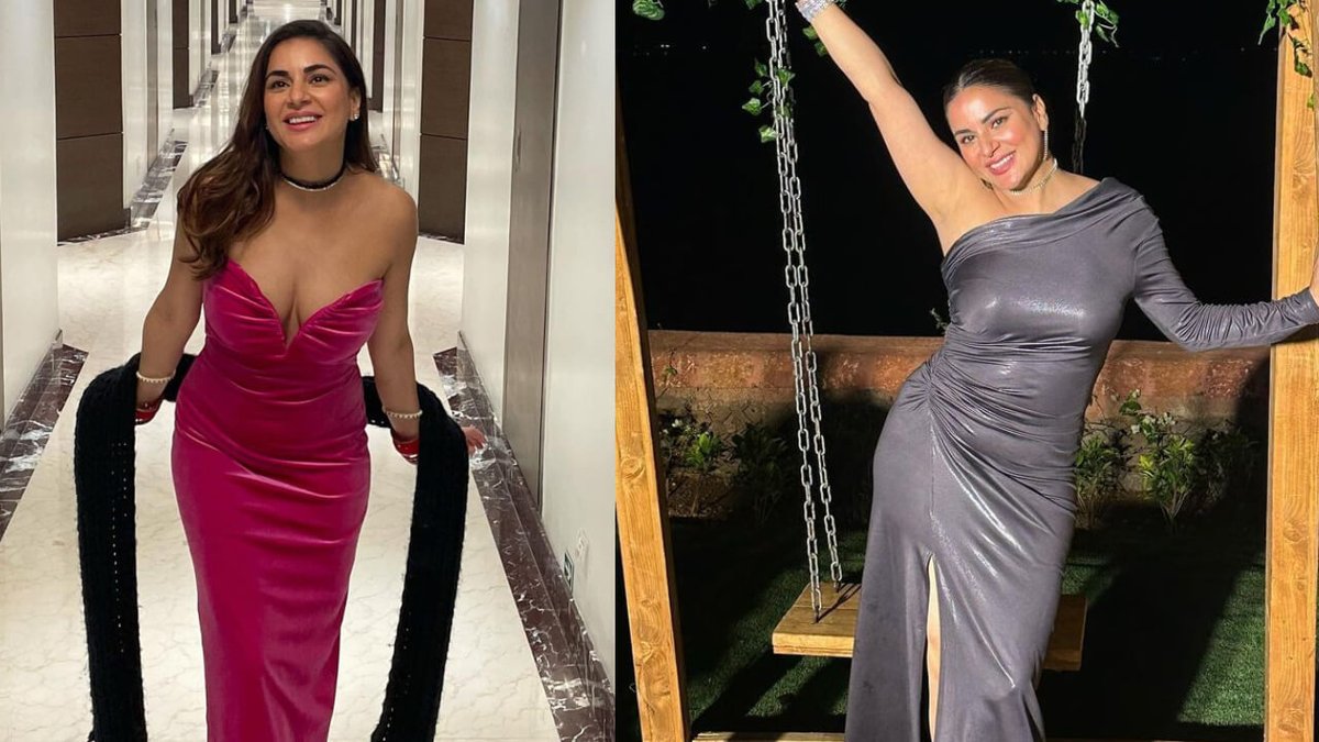 iwmbuzz's tweet photo. Shraddha Arya Teaches To Be Vacation Ready In These Statement Gowns - https://t.co/jXhnlfawnl https://t.co/sZzduhYNlN