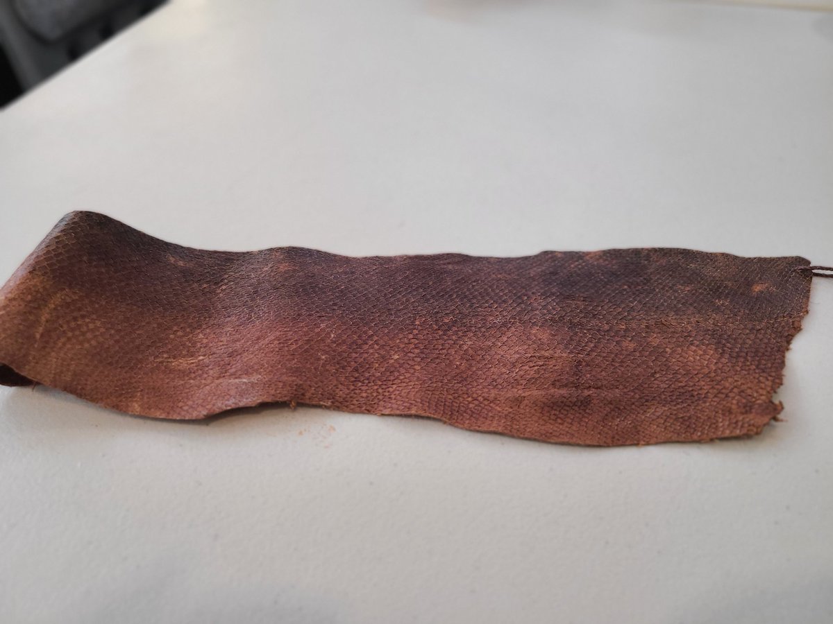 It is hard to believe this is leather made from fish skin and wood products. Very cool!
#thinkwood