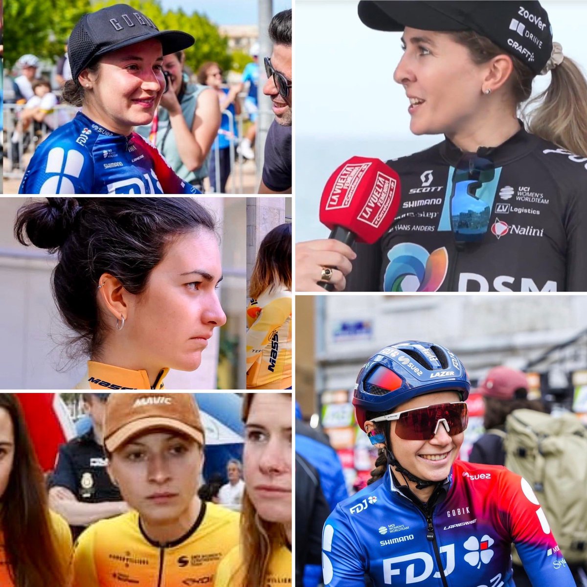 5 licenciées en <a href="/BFCffCyclisme/">Bourgogne-Franche-Comté Cyclisme</a> sont dans le peloton de la <a href="/LaVueltaFem/">La Vuelta Femenina by Carrefour.es</a> ! <a href="/JulietteLabous/">Juliette Berthet (Labous)</a> (@TeamDSM), <a href="/WielJade/">Jadouille</a> (<a href="/FDJ_SUEZ/">FDJ - SUEZ</a> ) et Cécile Lejeune (Massi) pour le <a href="/VCMMcyclisme/">VCMorteauMontbenoit</a> , <a href="/EvitaMuzic/">Evita Muzic</a> (<a href="/FDJ_SUEZ/">FDJ - SUEZ</a> ) pour l’<a href="/ACBisontine/">AC Bisontine - DN2</a> &amp; Margot Pompanon (<a href="/Auber93Cyclisme/">St Michel - PREFERENCE HOME - Auber93 🍩</a>) pour le VC Tournus.